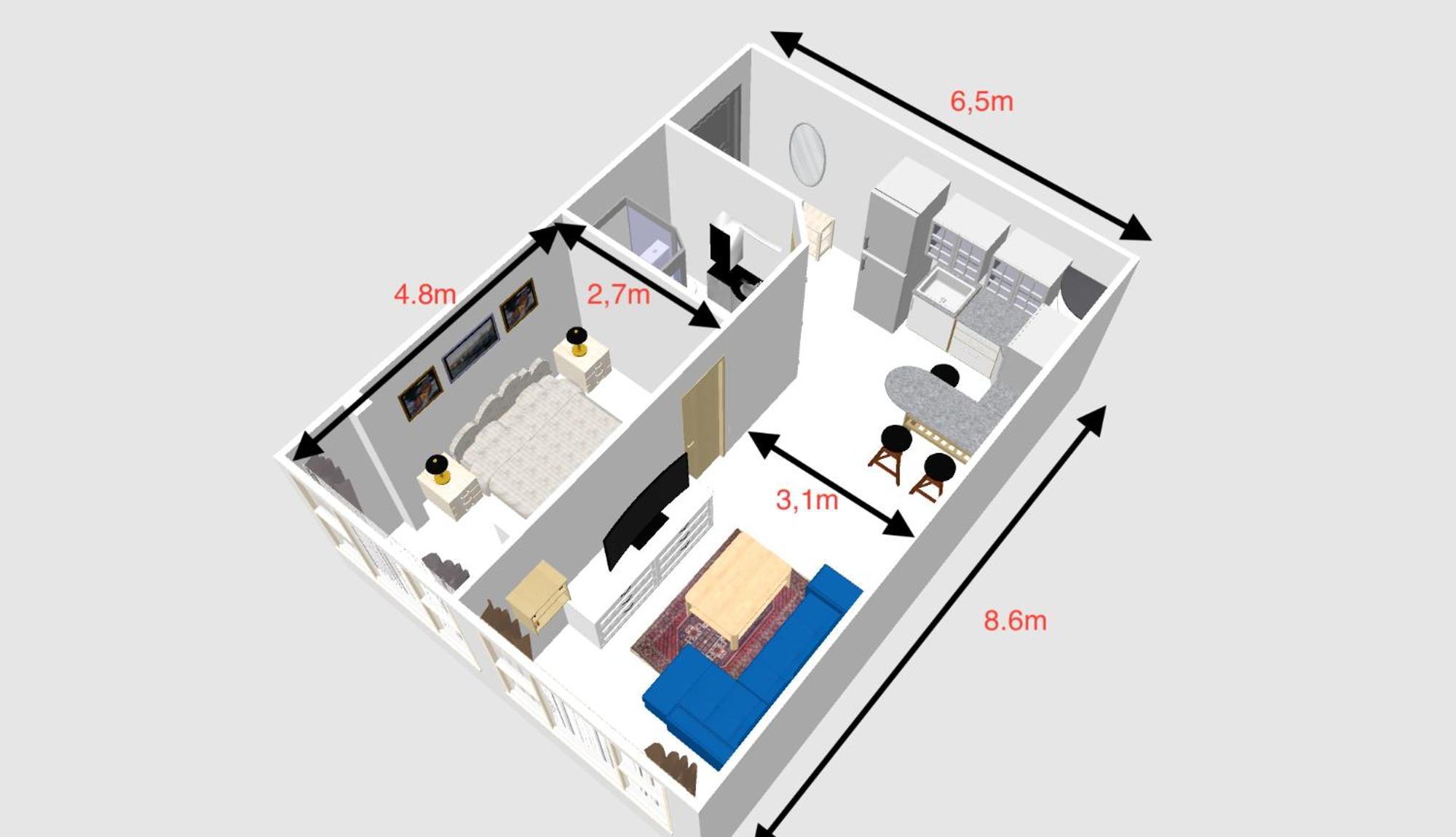 Уютная 2-Комнатная Квартира В Центре Г. Алматы Esterno foto
